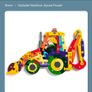 Alphabet Digger Backhoe jigsaw puzzle by Alphabet Jigsaws Brand new Image 2