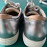 ECCO LEATHER SHOES. Ladies. EU 39 UK 6.   Colour Muted Aluminium Silver. Total comfort. 120 euro new. In very good lightly used condition. Image 10