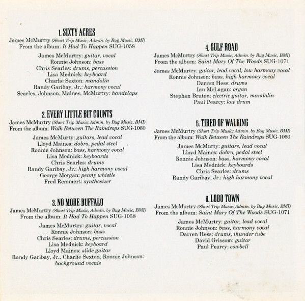 James McMurtry - Best of the Sugar Hill Years CD