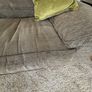 Brown Fabric 3-Seater Sofa Image 4