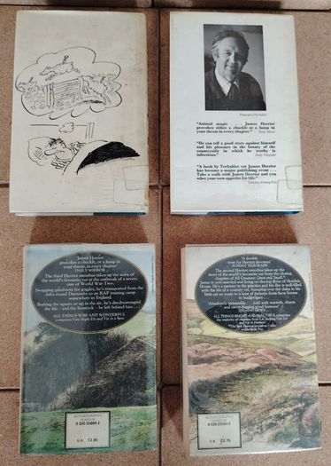 Vintage James Herriot 4-Book Collection (Inc. 1977 1st Edition) - Ex-Library
