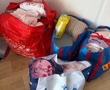 baby girl clothes/ sterilizer