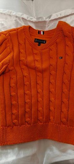 Tommy Hilfiger Orange Kids jumper