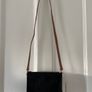 Brand New Black River Island Suede Bag Image 2