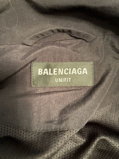 BALENCIAGA Sports Icon Small Fit Tracksuit Jacket Track Used