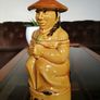 1970s Glossy Kitsch Ceramic Rice Container Price and Kensington England Image 5