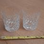2 x crystal tumblers Image 2