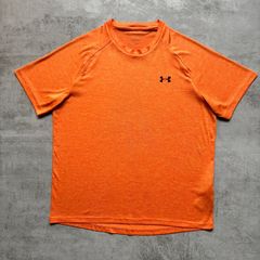 Orange under armour tshirt