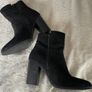 Firetrap Black Block Heel Ankle Boots - Size 41 - New in Box Image 2