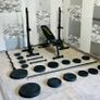 Adjustable Rack Bench Weights Barbell Dumbbells Image 6