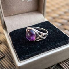 Stunning Vintage Sterling 925 Silver Ladies Ring