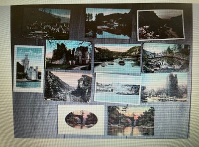 Vintage Postcards x 12: County Cork, Ireland. Described below