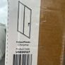 sonas zena shower door 1200mm chrome. Image 3