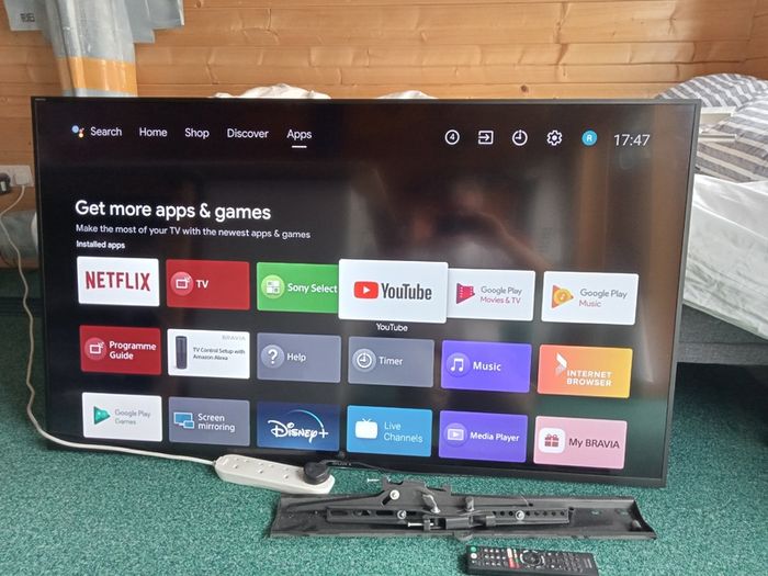 55 " Sony Bravia 4KHDR LED Android Tv