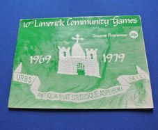 Very Rare - 10th Limerick Community Games Souvenir Programme 1969-1979