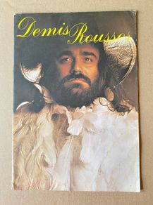 Demis Roussos 1975 UK Tour Programme Music Memorabilia