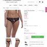 Freya Viva - Underwired Side Support Bra 32F and Briefs S - Black Floral - BNWT RRP 58 Image 7