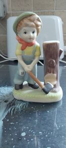 Vintage Lumberjack Boy
