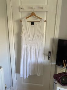 Betty Jackson white ladies summer dress