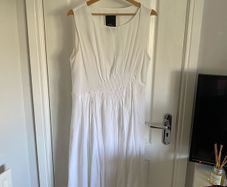 Betty Jackson white ladies summer dress