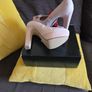 Brand New In original  box Shoe Box High Heels Image 4