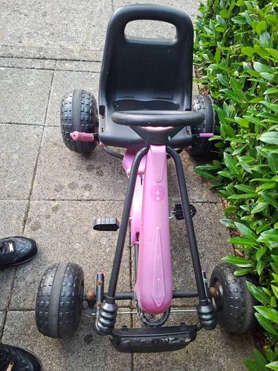 Free Go Kart Purple and black Car
