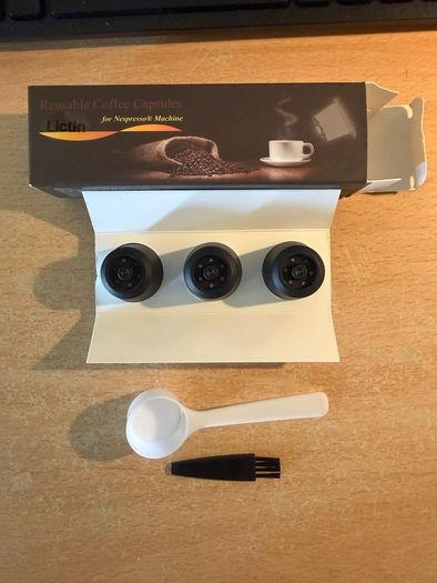 Nespresso Reusable Coffee Capsules