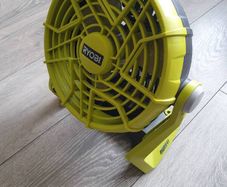 Ryobi 18v cordless fan