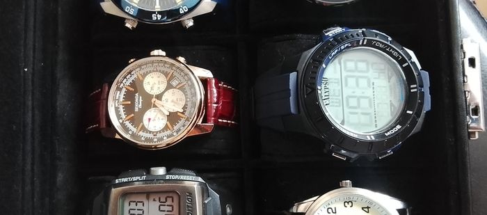 6 watches+ case