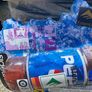 Pepsi sign with skateboarding stickers Image 5