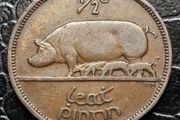 Ireland 1940 key date 1/2 d Half Penny coin
