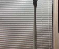 Tall Shabby Chic Wooden Table Lamp