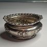 A sterling silver salt cellar by Walker & Hall, Birmingham, 1898 Image 3