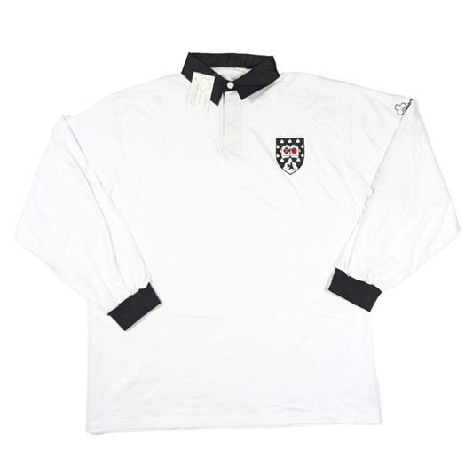 NEW Retro XXL Sligo GAA Jersey Polo Shirt Long Sleeve Longsleeve White BNWT Brand New With Tags Sligeach Connacht GAA Gaelic Football