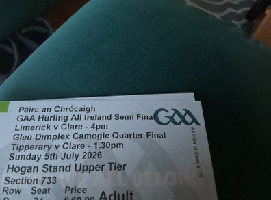 Hurling Semi Final 2 Tickets