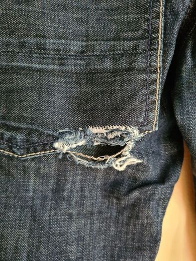 boys Burberry jeans blue denim size 8 year old