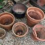 6 Large Garden Pots - Terracotta & Ceramic Image 2