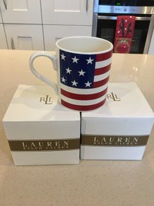 Ralph Lauren 3 x Hamton's Flag Cup sold as a lot