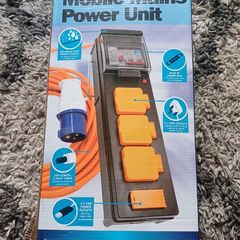 leisurewize 5 way mobile mains unit o mara camping