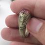 Antique Treasure Jewellery Lot 15 Traditional Brass Statement Rings Image 2