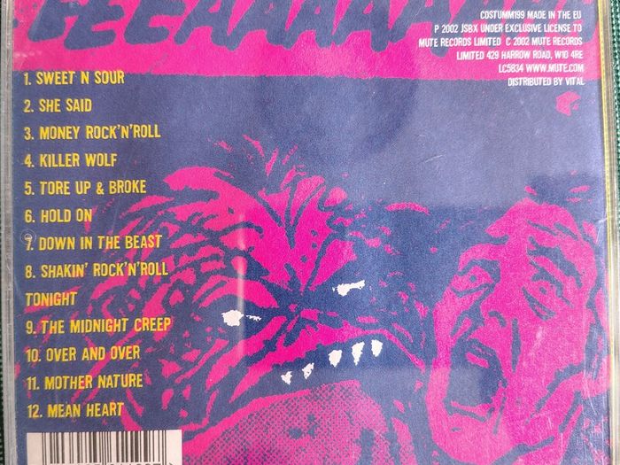 The Jon Spencer Blues Explosion - Plastic Fang CD (2002) Blues Rock & Roll EX+