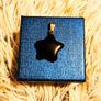 Black Star Pendant Glossy Statement Charm Image 9