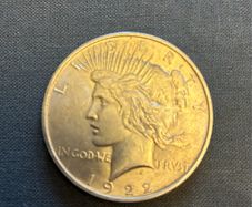 1922 US Silver Dollar