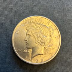 1922 US Silver Dollar