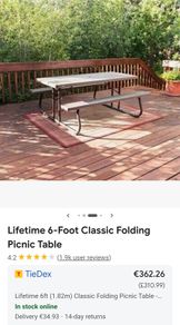 Picnic Table - 6ft