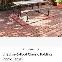 Picnic Table - 6ft