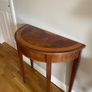 Mahogany Demi-Lune Console Image 3