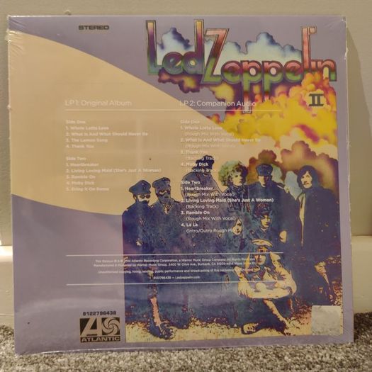Led Zeppelin "II" ("2") Deluxe 2LP Set