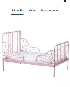 Kids pink bed