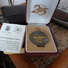 univerisity of limerick 25 th medal